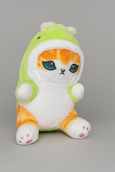 Мягкая игрушка "Cat dinosaur", green, 20 см 