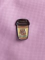 Значок металлический iLikeGift "Capycсino"