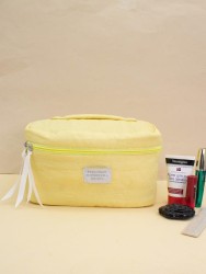 Дорожная косметичка "Beauty studio" yellow, 24*17*16 см