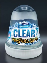 Monster's Slime Прозрачный в колбе, 120 мл