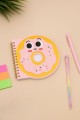 Блокнот на спирали (B6) "Donut", pink (13*18)