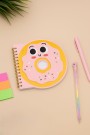 Блокнот на спирали (B6) "Donut", pink (13*18)