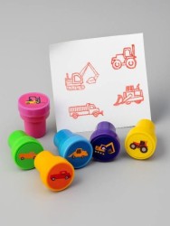 Штампики "Спецтехника" 2,5см, 24шт в уп.