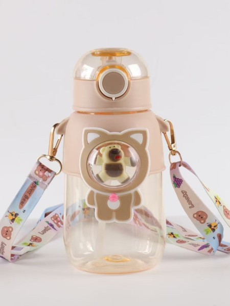 Бутылка "Little bear" коричневая, 600 мл 