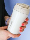 Термокружка «Hot coffee», white (420 ml)