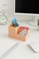 Огранайзер для канцелярских принадлежностей "Smart life", pink (10*15*7.5 см)