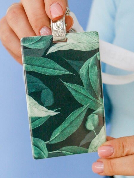 Держатель для карт «Tropical leaves» (6,5 х 10,4 см) 