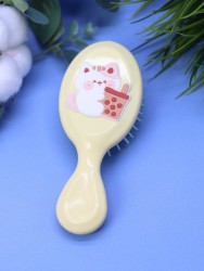 Расческа "Cocktail kitty big", yellow