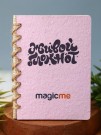 "Живой блокнот Magicme", сиреневый