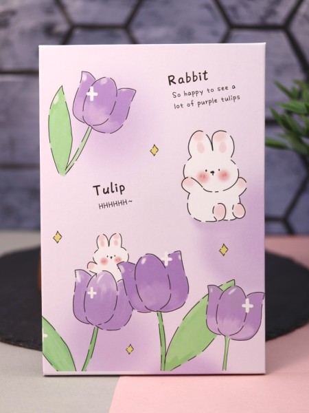 Зеркало "Lovely rabbit", purple 