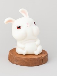 Копилка "Jowls hаre", white (17,5 см), пластик