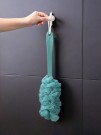 Мочалка для тела с ручкой "Foam cloud", blue