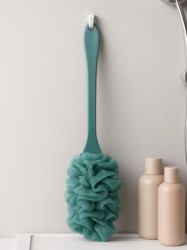 Мочалка для тела с ручкой "Foam cloud", blue