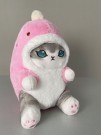 Мягкая игрушка "Cat dinosaur", pink, 20 см