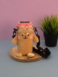 Футляр плюшевый для термоса "Furry buddies", dog (15*10 см)
