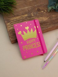 Блокнот (А6) "Crown happy", pink (10.5*14.5)