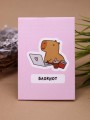 Блокнот А7 «Capybara works»