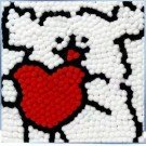 Картина из помпонов Draw Me! «Heart of a Dog», (20 х 20 см)