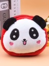 Сумочка плюшевая "Panda", white (13*11,5 см)