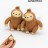 Брелок мялка - антистресс «Pretty sloth»