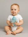Бутылочка поильник-непроливайка с пластиковым носиком, blue (270 ml)