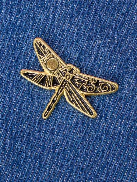 Значок "Golden dragonfly" 