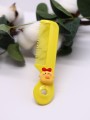 Расческа "Animal club, chick", yellow
