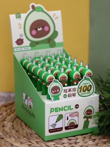 Карандаш "Avocado-bears", шоу-бокс 24 шт. 