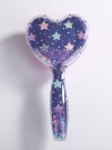 Расческа «Heart starry sky», purple