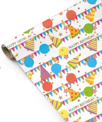 Упаковочная бумага «Party Wrap» 1 рулон, 50*70 см