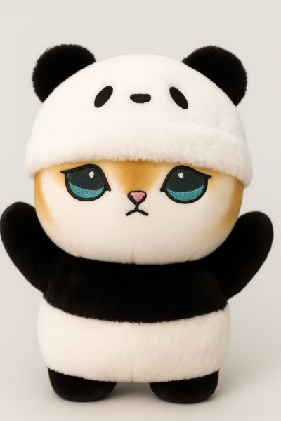 Мягкая игрушка "Panda Cat", 20 см 