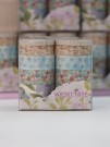 Набор декоративного скотча 10 шт. "Flower power", blue
