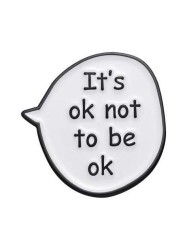 Значок "It is ok not to be ok"