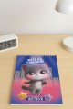 Скетчбук "Котя на танцполе", 14х20 см,  плотность 100 гр