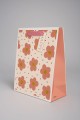 Пакет подарочный «Happy flowers», white (26*32*12.5)