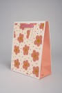 Пакет подарочный «Happy flowers», white (26*32*12.5)