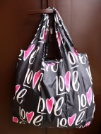 Сумка шоппер «Love kiss», black