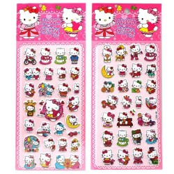 3D наклейки "Hello Kitty" (10*22 см), mix
