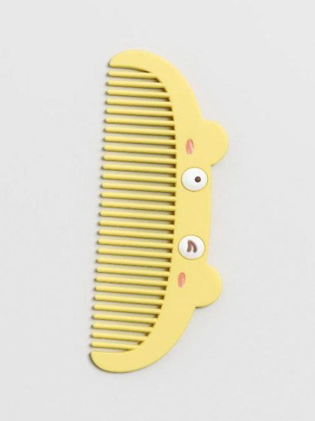 Расческа "Funny face", yellow 