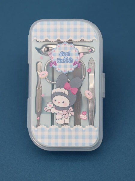 Маникюрный набор "Cool rabbit", blue 