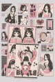 Наклейки "Pink blank"