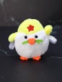 Плюшевый брелок "Chick soldier", white (9 см)