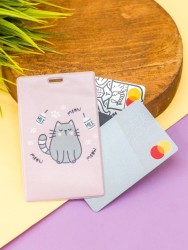 Держатель для карт "Meow cat" (6,5 х 10,4 см)