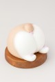Копилка "Corgi tail", beige (16,5 см), пластик