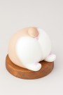 Копилка "Corgi tail", beige (16,5 см), пластик