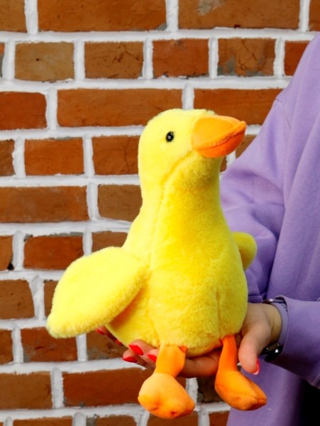 Мягкая игрушка "Duck", yellow, 22 см 