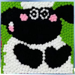 Картина из помпонов Draw Me! «Cute sheep», (20 х 20 см)