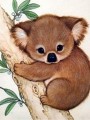 Алмазная мозаика "Коала", 15х20 см