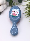 Расческа "Peach bear big", blue