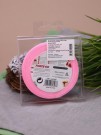 Лента для декора и подарков "Ribbon of magic", neon light pink (1,5 см*1 м)